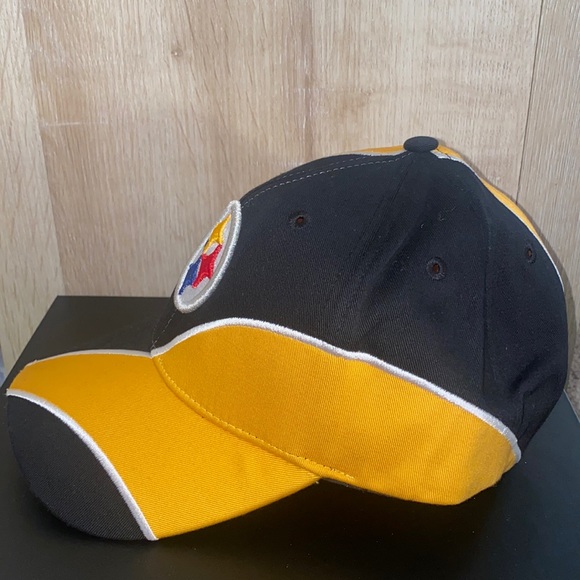 Pittsburgh Steelers Colorblock Hat Cap - Picture 4 of 8
